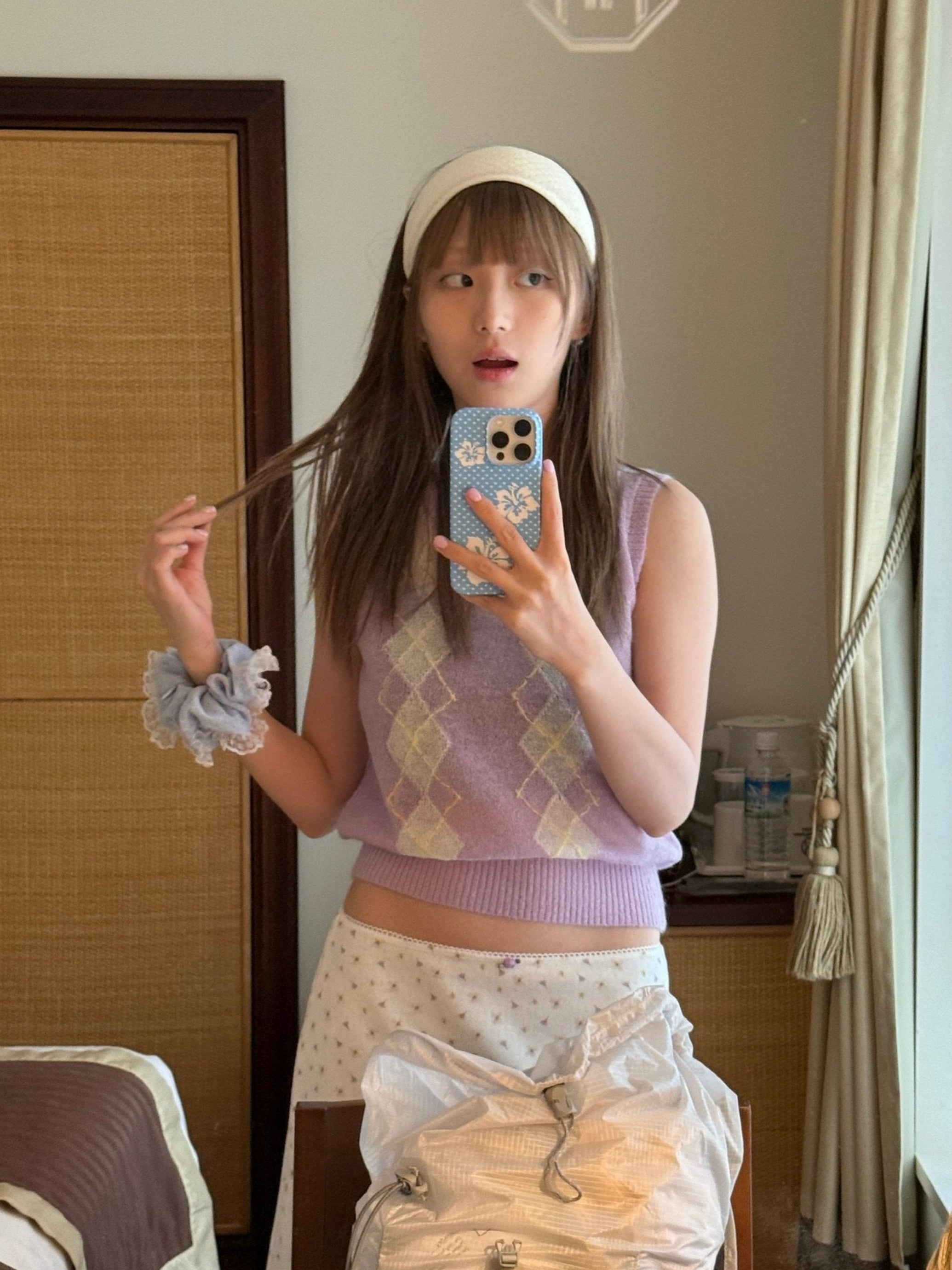 Creamery Pastel Retro Knit Hairband (4 colors)