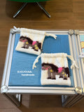 JOJOclub Knit Pony Mini Pouch