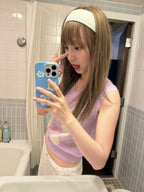 Creamery Pastel Retro Knit Hairband (4 colors)