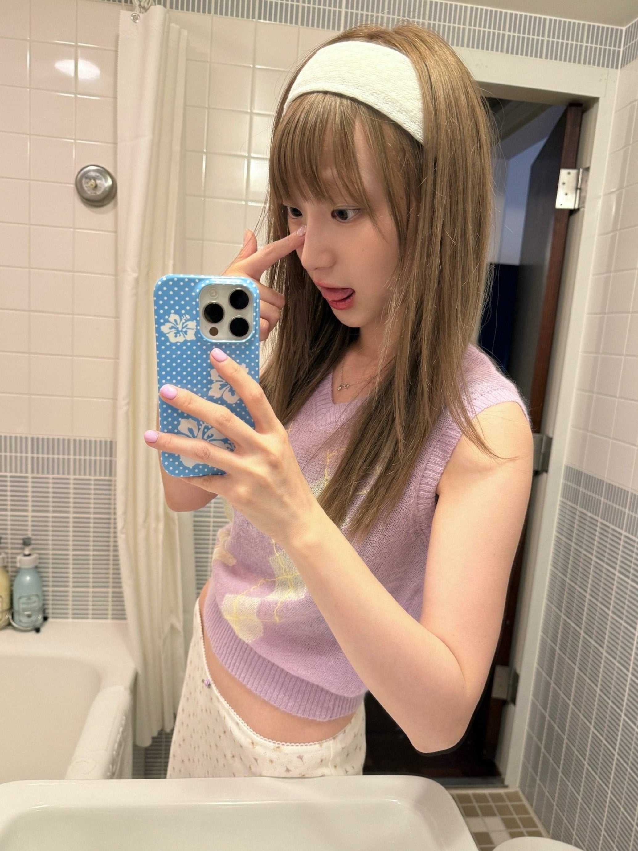 Creamery Pastel Retro Knit Hairband (4 colors)