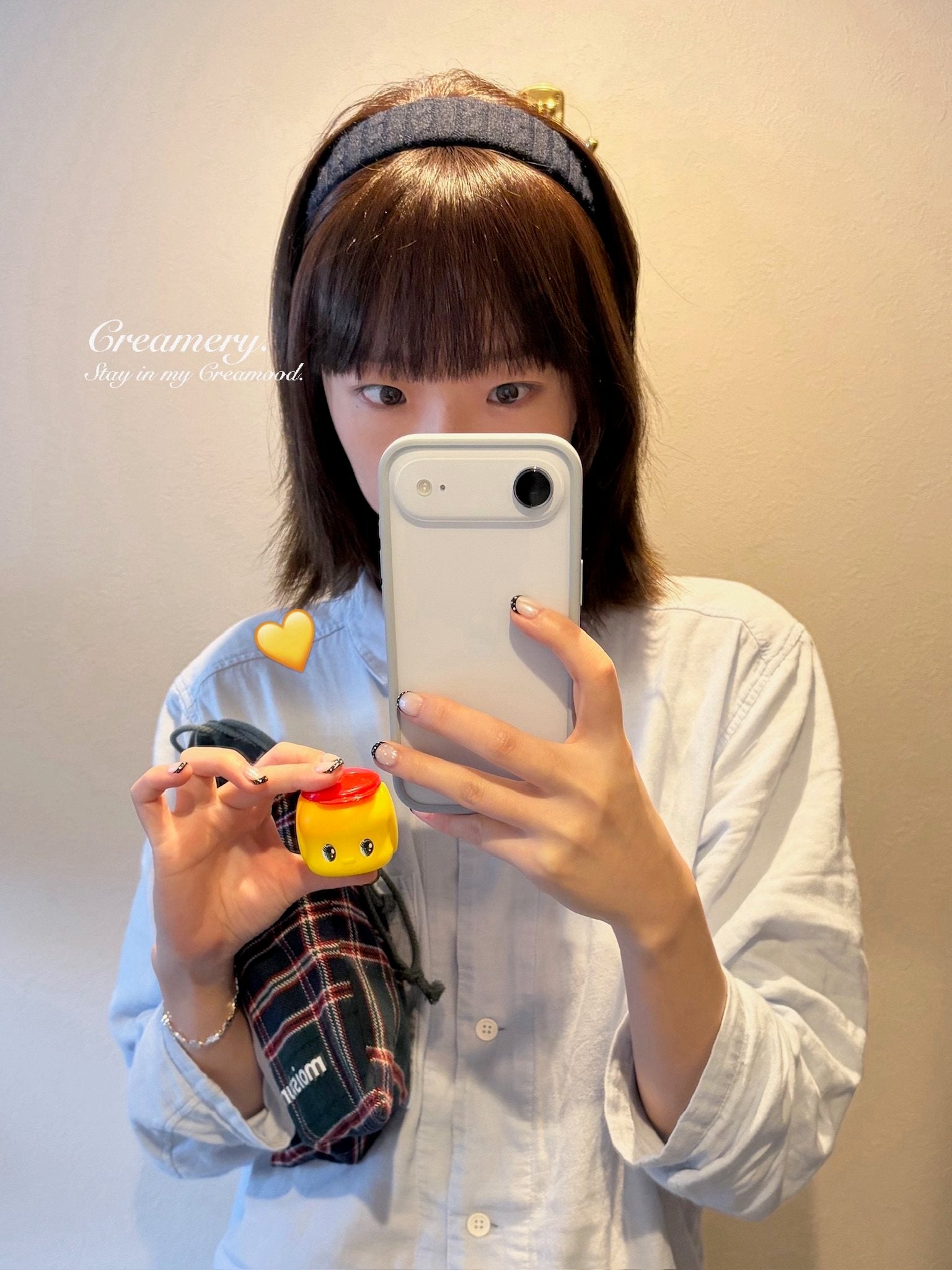 Creamery Retro Cable Knit Wool Hairband (4 colors)