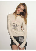 90s Sporty Vintage Pony Long-Sleeve Top