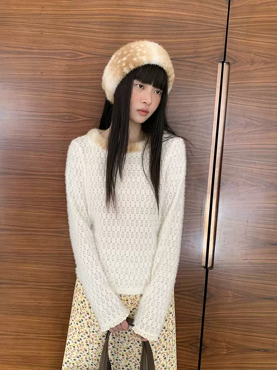 Plush Tie Neck Warmer