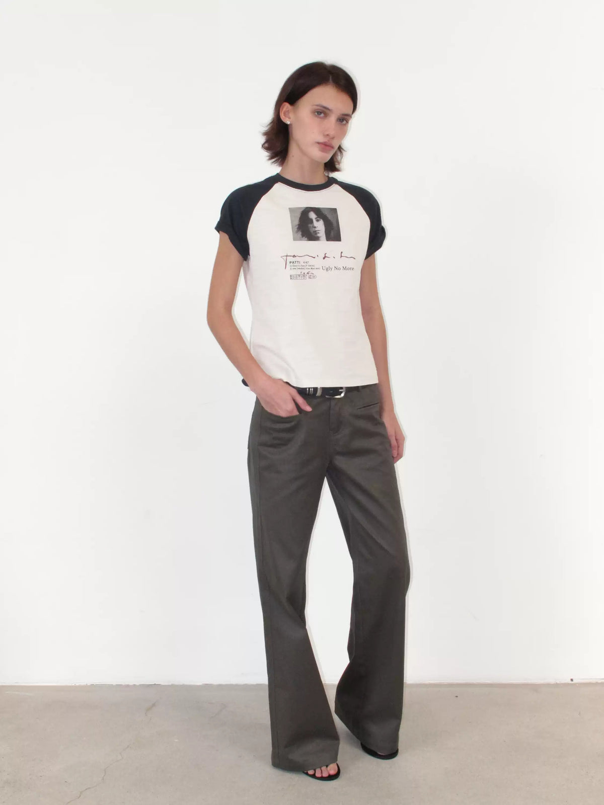 Cotton Low Rise Front Pocket Pants