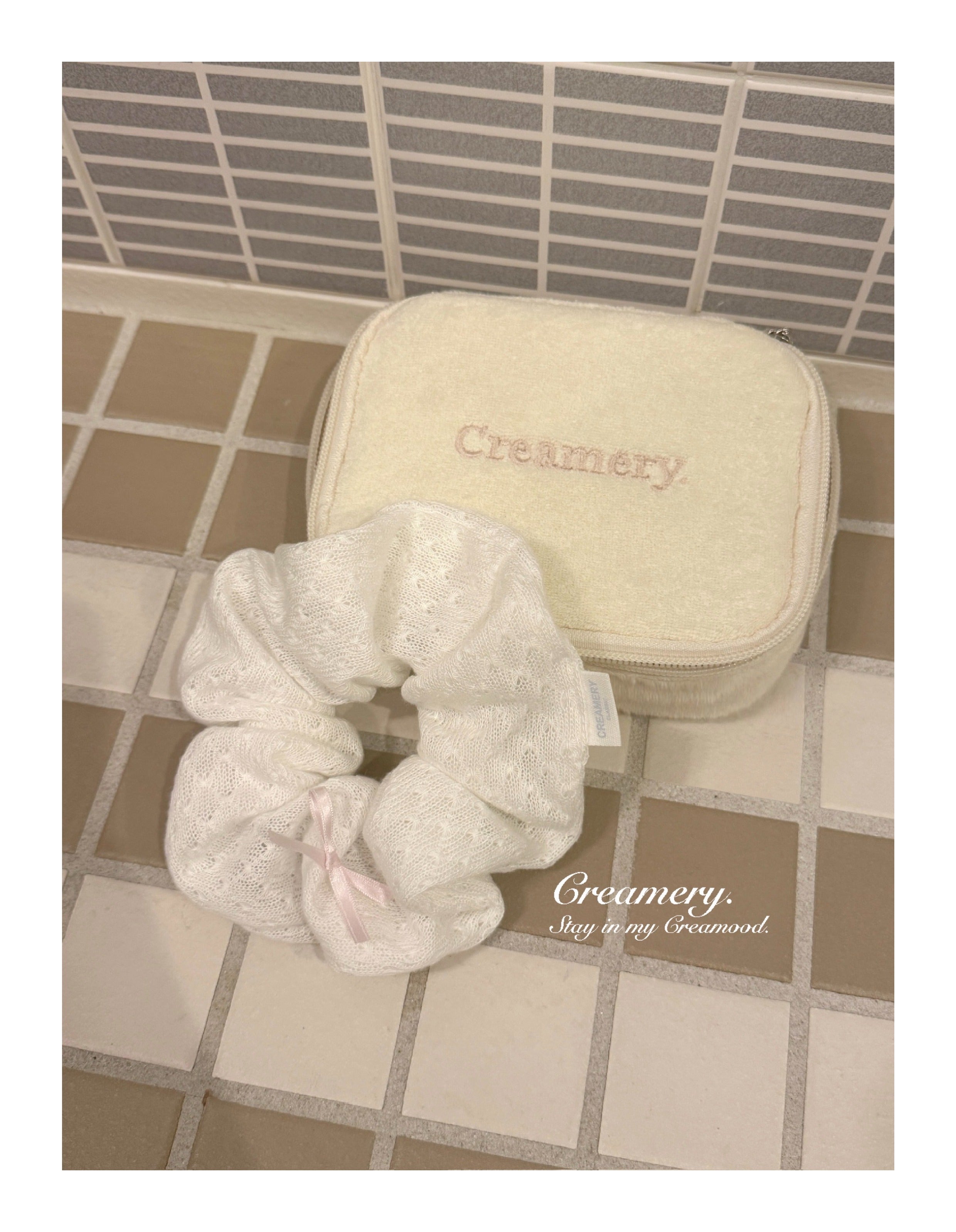 Creamery 파스텔 미니 주얼리 파우치