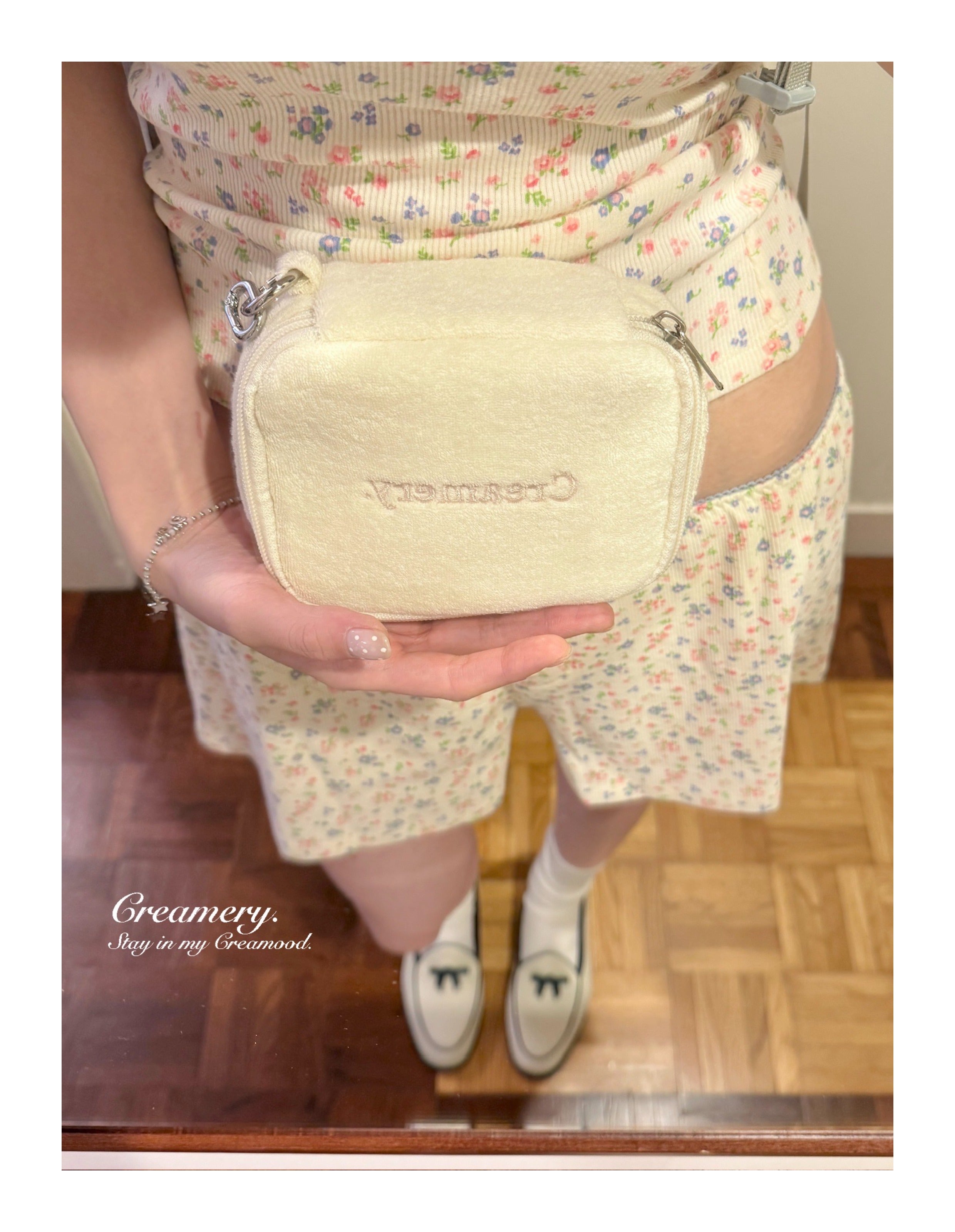 Creamery 파스텔 미니 주얼리 파우치