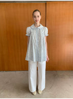 SOOMIE Floral Puff Sleeve Top
