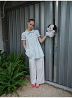 SOOMIE Floral Puff Sleeve Top