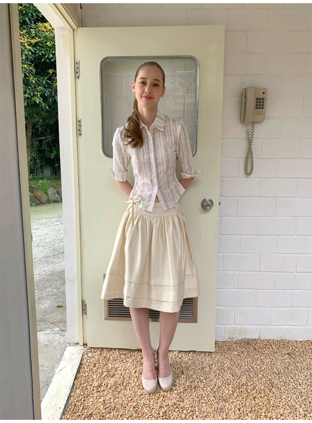 SOOMIE Vintage Floral Shirt