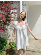 SOOMIE Floral Frill Sleeve Top