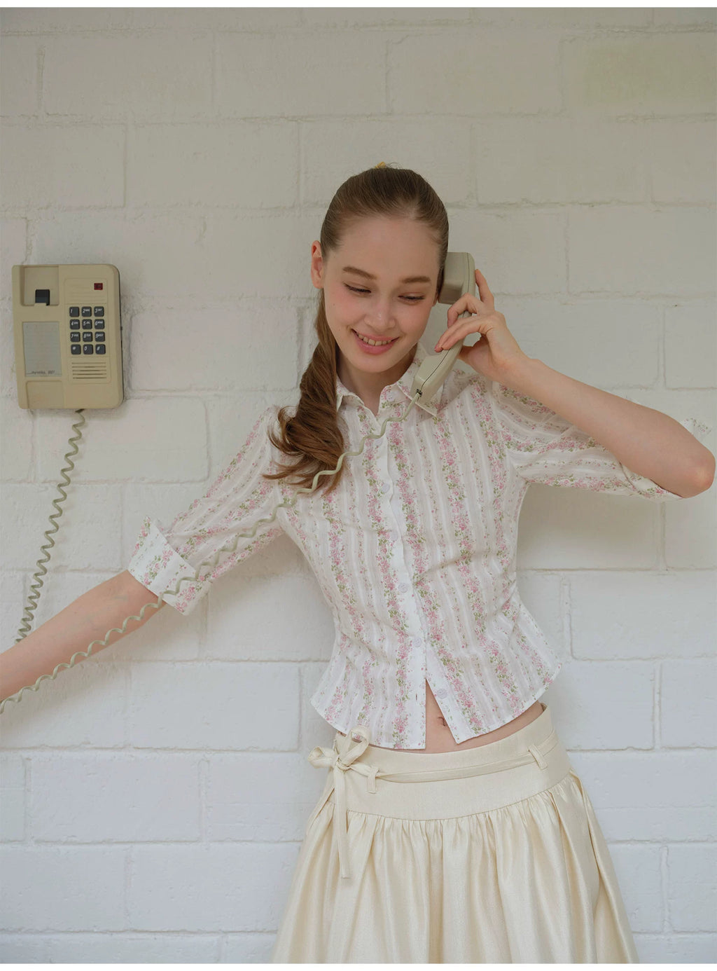 SOOMIE Vintage Floral Shirt