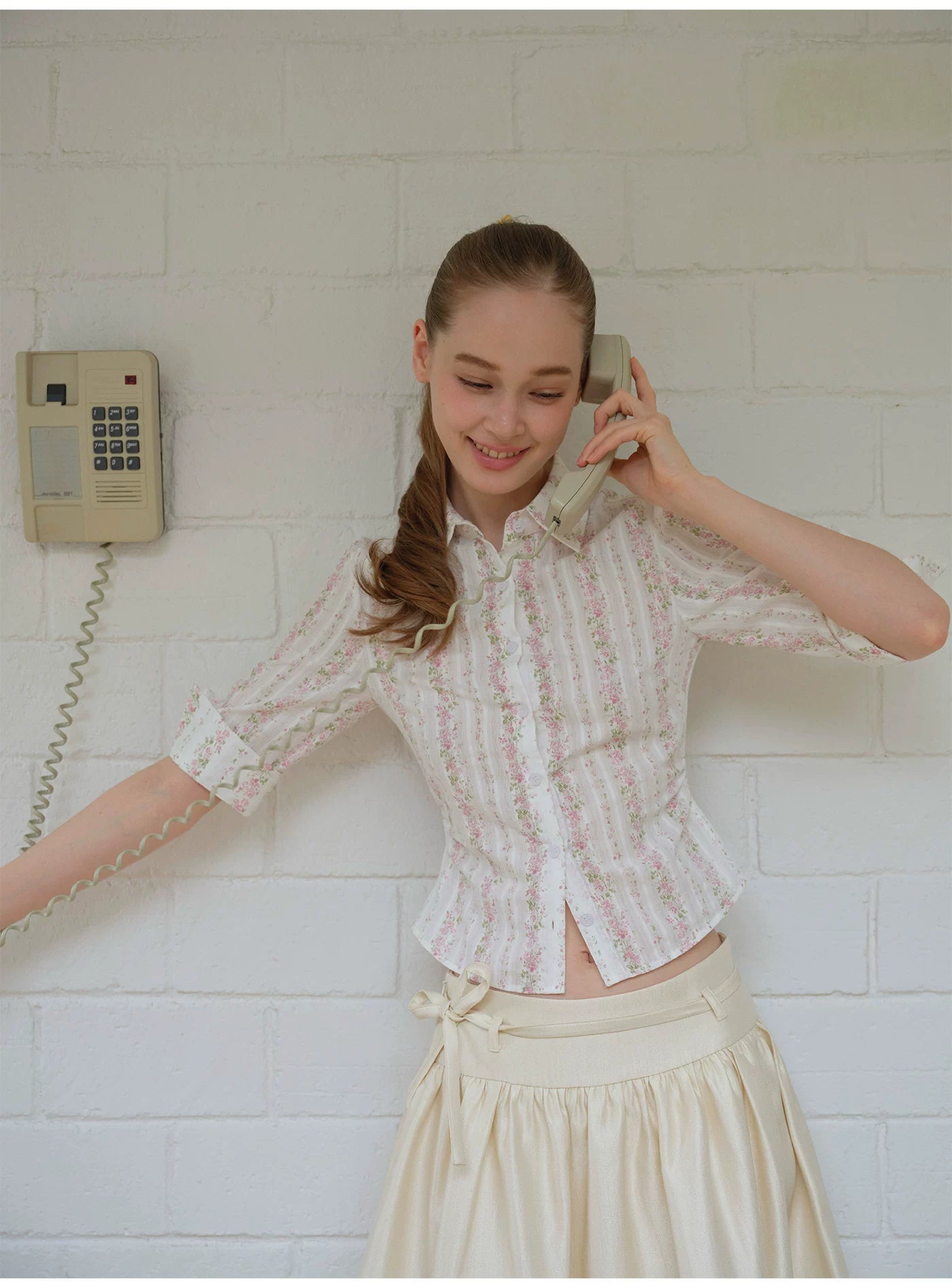 SOOMIE Vintage Floral Shirt