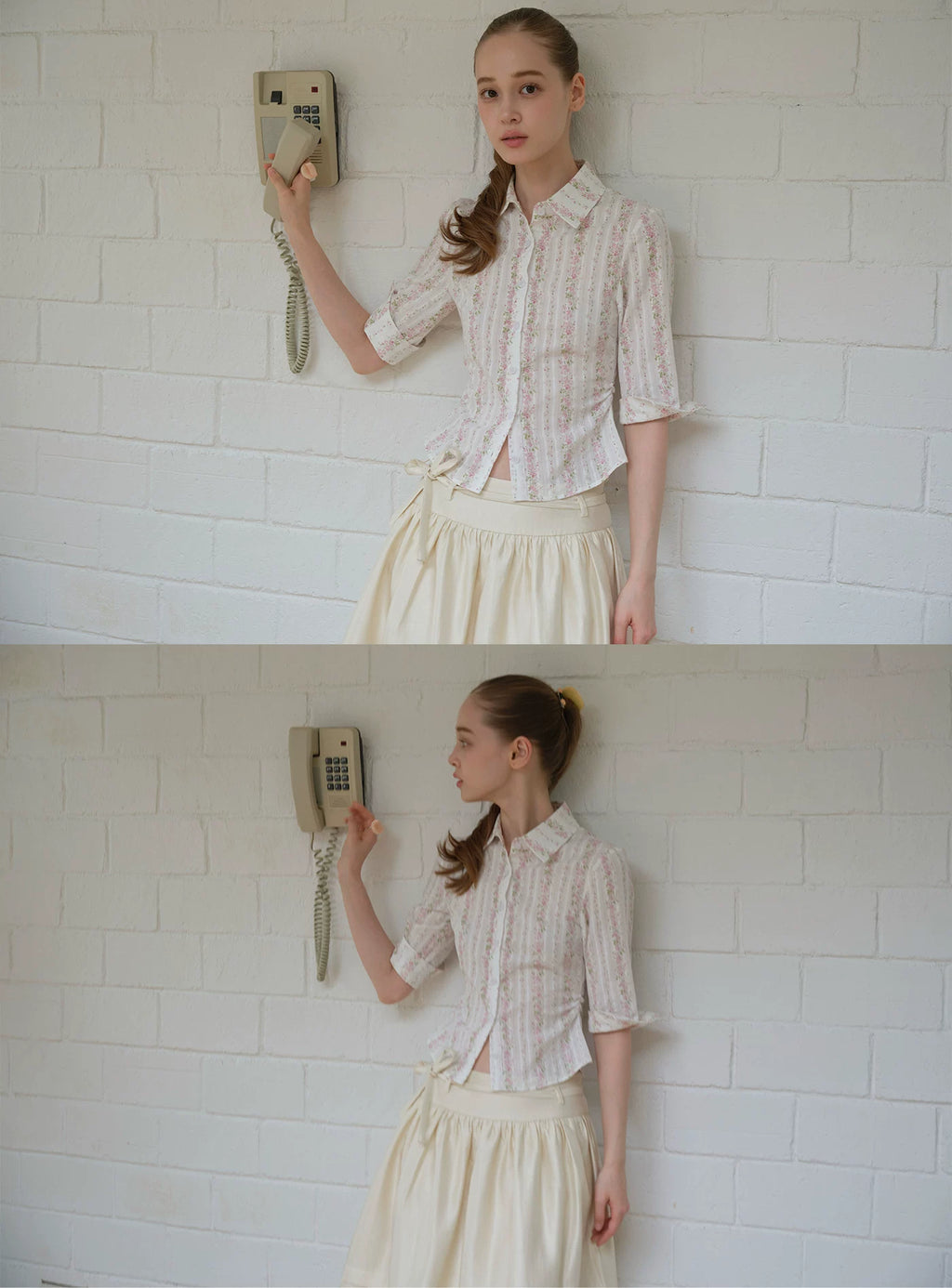 SOOMIE Vintage Floral Shirt