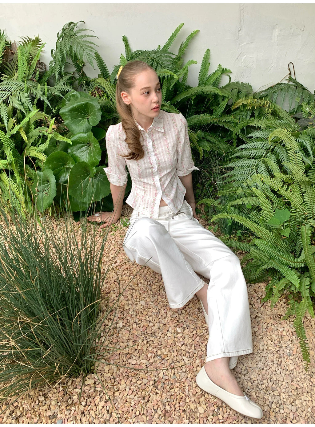 SOOMIE Vintage Floral Shirt