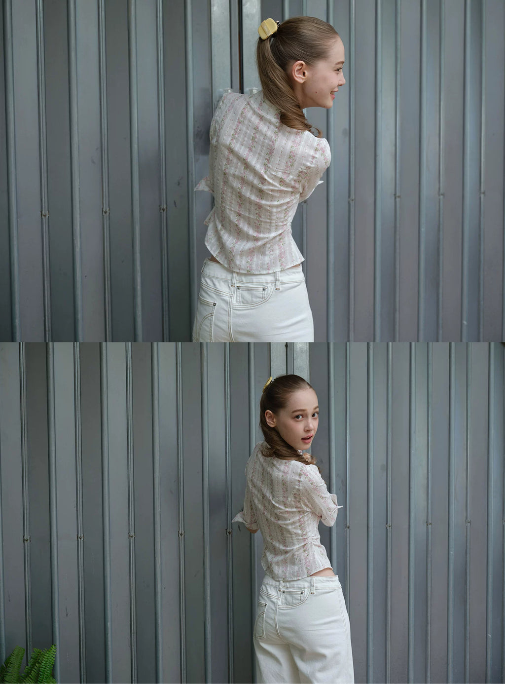 SOOMIE Vintage Floral Shirt
