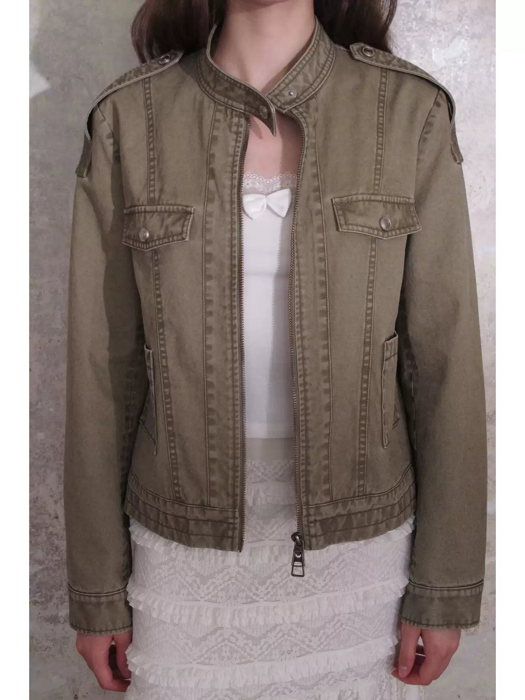 Vintage Washed Utility Jacket