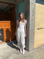 SOOMIE Cotton Lace Tank Top