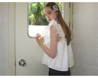 SOOMIE Floral Lace Crop Top