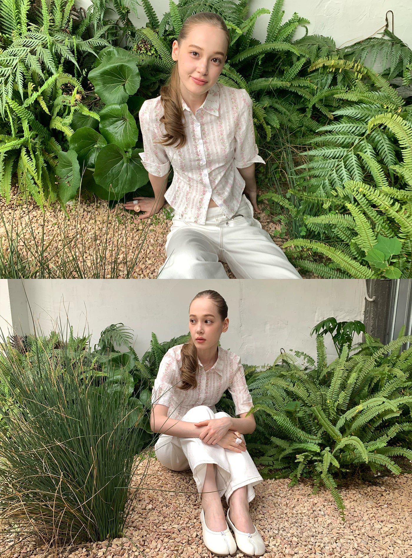 SOOMIE Vintage Floral Shirt