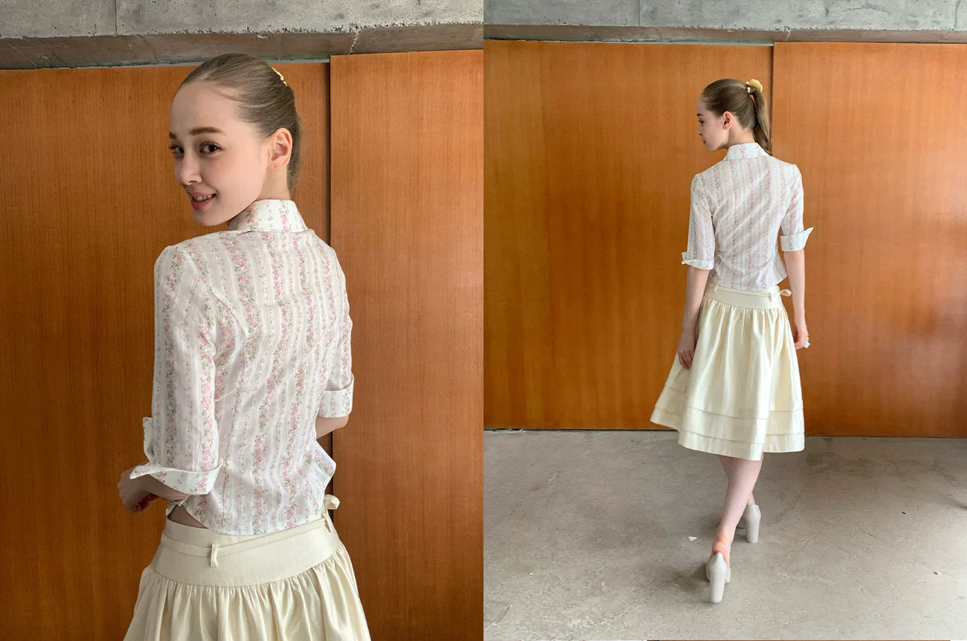 SOOMIE Vintage Floral Shirt