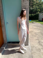 SOOMIE Cotton Lace Tank Top