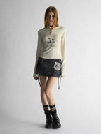 90s Sporty Vintage Pony Long-Sleeve Top