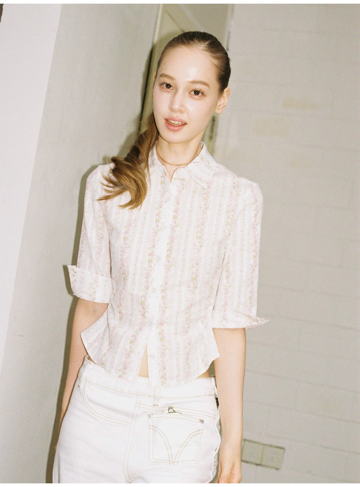 SOOMIE Vintage Floral Shirt